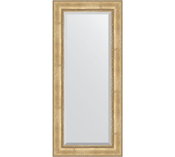 Изображение товара Зеркало EVOFORM с фацетом в багетной раме - состаренное серебро с орнаментом 120 мм (72x162 см) BY 3584
