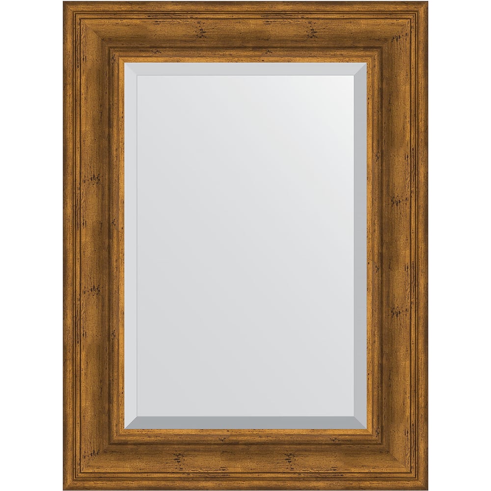 Изображение товара Зеркало EVOFORM с фацетом в багетной раме - травленая бронза 59x79 см