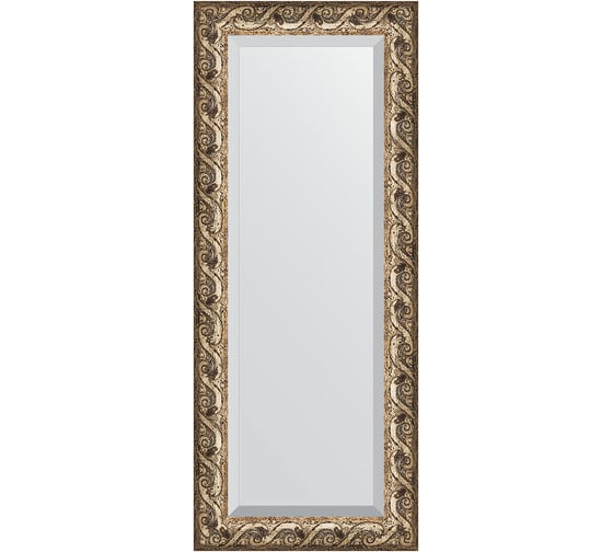 Изображение товара Зеркало EVOFORM с фацетом в багетной раме - фреска 84 мм (56x136 см) BY 1259