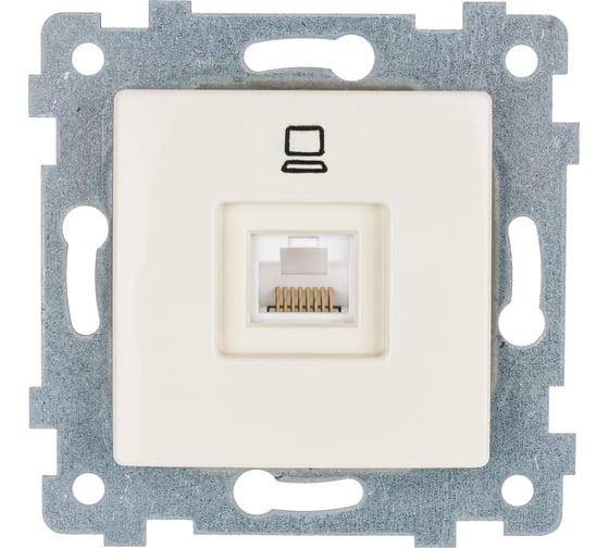 Изображение товара Механизм низковольтной розетки ПК Кунцево-Электро Мария скрытой установки РК1-455 "с/к" 120003