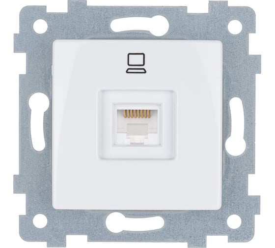 Изображение товара Механизм низковольтной розетки ПК Кунцево-Электро Мария скрытой установки РК1-455 110022