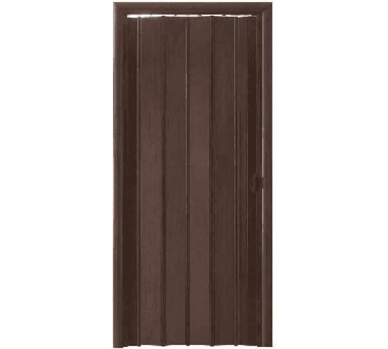 Изображение товара Дверь-гармошка Центурион майами-стиль, венге, 2050x840 мм 12059