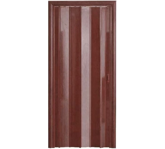 Изображение товара Дверь-гармошка Центурион майами-стиль, вишня, 2050x840 мм 12060