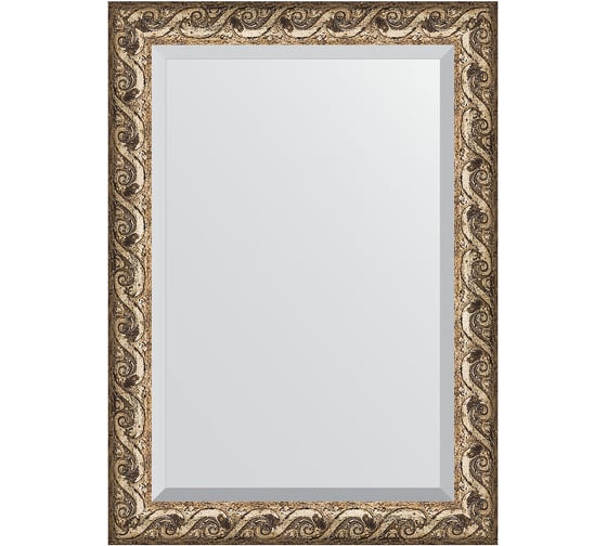 Изображение товара Зеркало EVOFORM с фацетом в багетной раме - фреска 84 мм (76x106 см) BY 1299