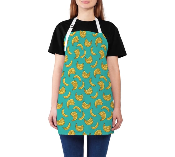 Изображение товара Кухонный фартук JOYARTY Модные бананы, универсальный размер для женщин и мужчин ap_34727