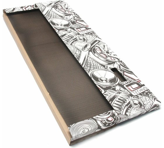 Изображение товара Облицовка радиатора Dreamcar 40x100 см, алюминий, ячейка 6x2 мм, черная DC-000-0000189