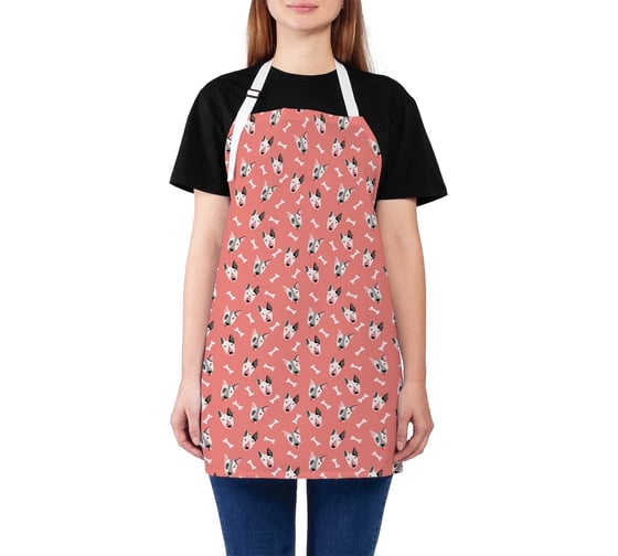 Изображение товара Кухонный фартук JOYARTY Игривые собаки, универсальный размер для женщин и мужчин ap_74289