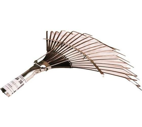 Изображение товара Веерные пластинчатые 20-ти зубые грабли ООО Агростройлидер порошковая окраска б/ч САД-09.06