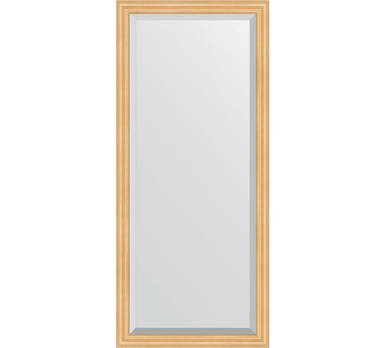 Изображение товара Зеркало EVOFORM с фацетом в багетной раме - сосна 62 мм (71x161 см) BY 1203