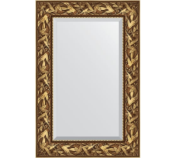 Изображение товара Зеркало EVOFORM с фацетом в багетной раме - византия золото 99 мм (59x89 см) BY 3415