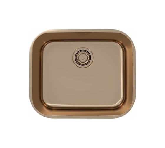 Изображение товара Мойка ALVEUS VARIANT MONARCH 10 COPPER 480x400x180 в комплекте с выпуском, без сифона 1113580