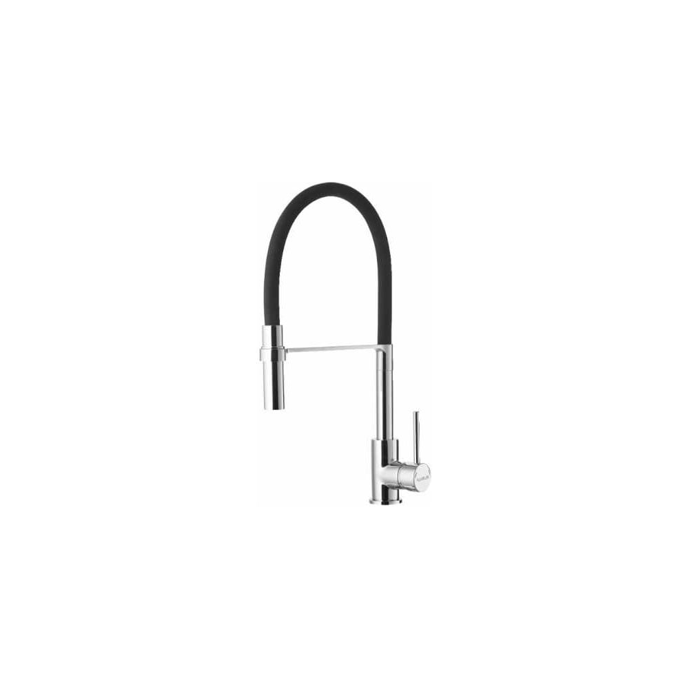 Изображение товара Смеситель для кухни ALVEUS ELIA CHR 1129024 с поворотным изливом и керамическим картриджем
