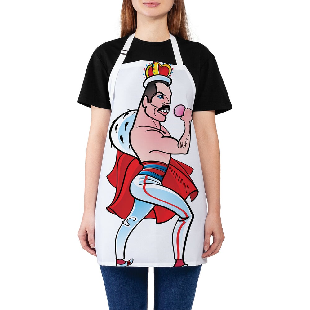 Изображение товара Кухонный фартук JOYARTY Фредди Меркьюри универсальный цвет для женщин и мужчин