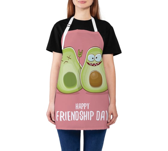 Изображение товара Кухонный фартук JOYARTY Половинки авокадо, универсальный размер для женщин и мужчин ap_91964