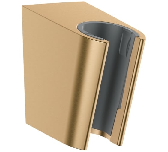 Изображение товара Держатель ручного душа Hansgrohe Porter S шлифованная бронза 28331140 00063495