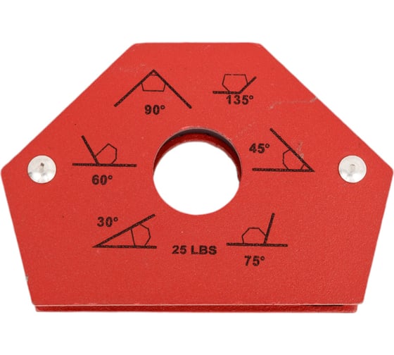 Изображение товара Магнитный угольник трапеция KY1102 до 12 кг 30°, 45°, 60°, 75°, 90°, 135° энаргит KY1102-12