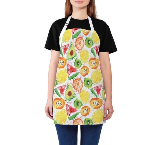 Изображение товара Кухонный фартук JOYARTY Фруктовый мир, универсальный размер для женщин и мужчин ap_47778