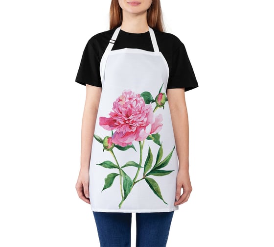 Изображение товара Кухонный фартук JOYARTY Май расцветает, универсальный размер для женщин и мужчин ap_14558