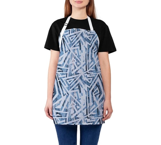 Изображение товара Кухонный фартук JOYARTY Затертый узор, универсальный размер для женщин и мужчин ap_413982