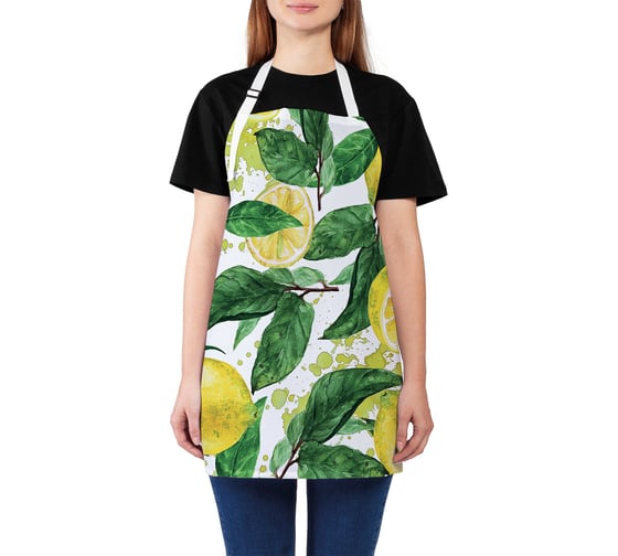 Изображение товара Кухонный фартук JOYARTY Дерево лимона, универсальный размер для женщин и мужчин ap_31929
