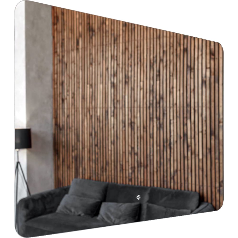 Изображение товара Зеркало влагостойкое Azario Alone Raggio 1000x700 мм с подсветкой