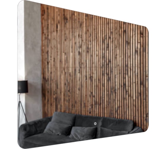 Изображение товара Влагостойкое зеркало с подсветкой Azario Alone Raggio 1000x700 мм CS 00078966