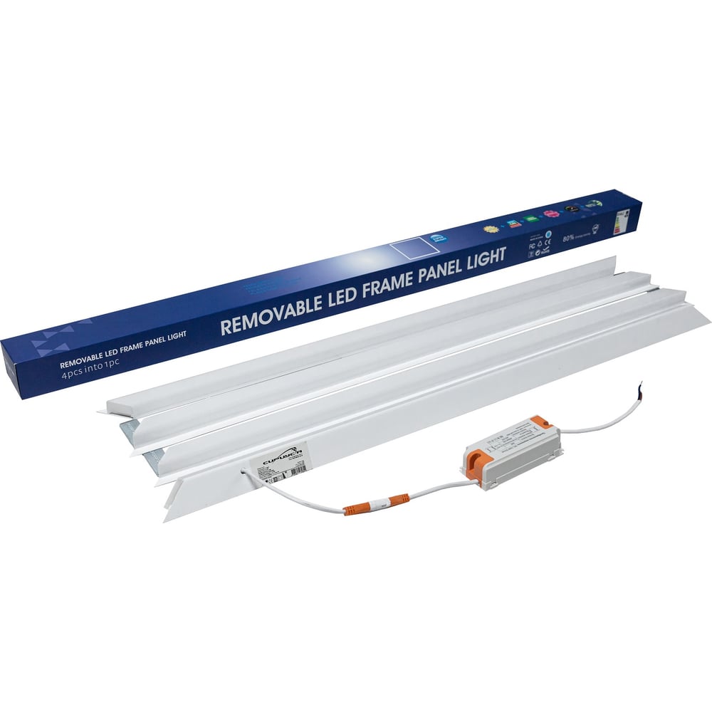 Изображение товара Светодиодная рамка Сириус А 600х600х12мм 36Вт 6500К IP40 квадратно встраиваемая