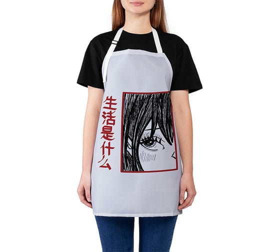 Изображение товара Кухонный фартук JOYARTY Загадочная девушка, универсальный размер для женщин и мужчин ap_420023