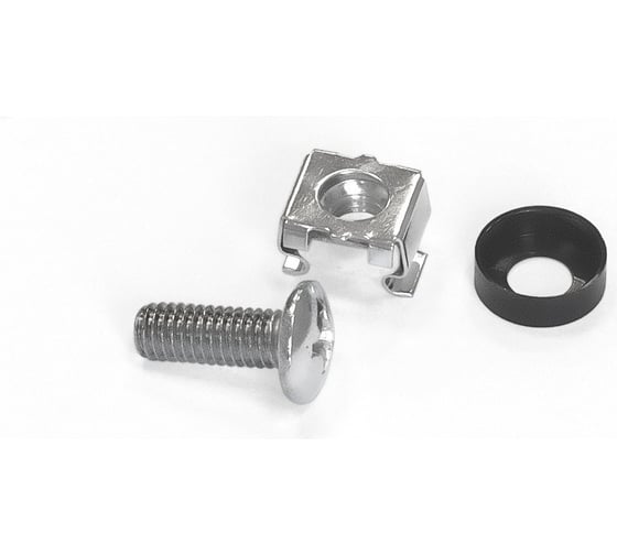 Изображение товара Крепежный комплект ExeGate CNS-M6-20 винт, шайба, квадратная гайка, 20 шт. 292856