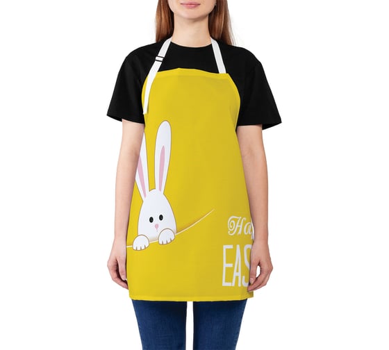 Изображение товара Кухонный фартук JOYARTY Пасхальный кролик, универсальный размер для женщин и мужчин ap_17404