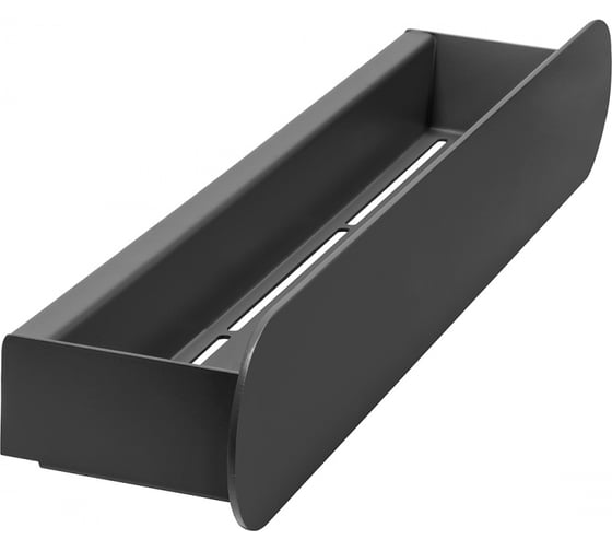 Изображение товара Полка для ванной комнаты GreenWeen OMEGA 500 мм, нержавеющая сталь, черная GW-OMEGA-NERZH-500-B