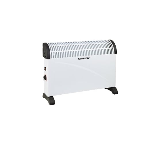 Изображение товара Обогреватель-конвектор SONNEN Y-01S, 2000 Вт, 3 режима работы, белый/черный, 455309