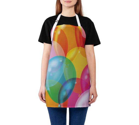 Изображение товара Кухонный фартук JOYARTY В окружении шаров, универсальный размер для женщин и мужчин ap_11585