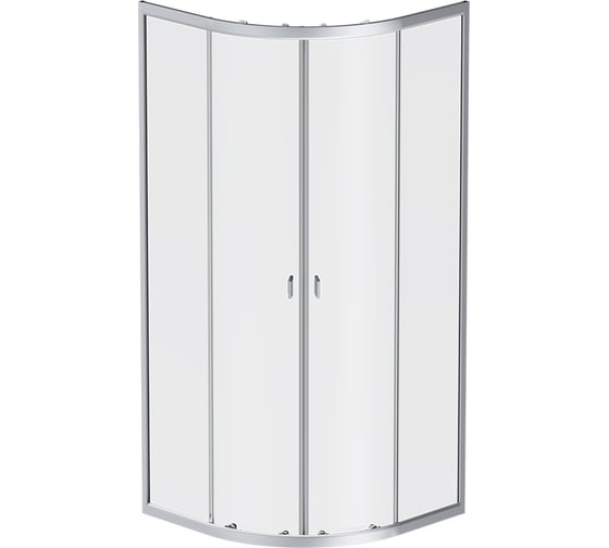 Изображение товара Душевое ограждение AM.PM X-Joy Twin Slide без поддона, 80x80, профиль матовый хром W88G-205-080MT64