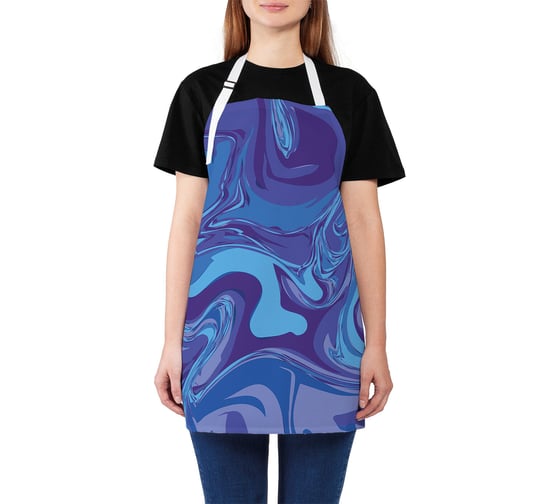 Изображение товара Кухонный фартук JOYARTY Погружение в океан, универсальный размер для женщин и мужчин ap_207099