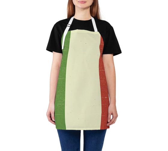 Изображение товара Кухонный фартук JOYARTY Ретро-флаг Италии, универсальный размер для женщин и мужчин ap_378766