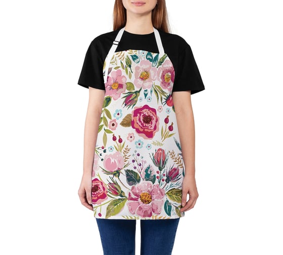 Изображение товара Кухонный фартук JOYARTY Весна вокруг, универсальный размер для женщин и мужчин ap_29314