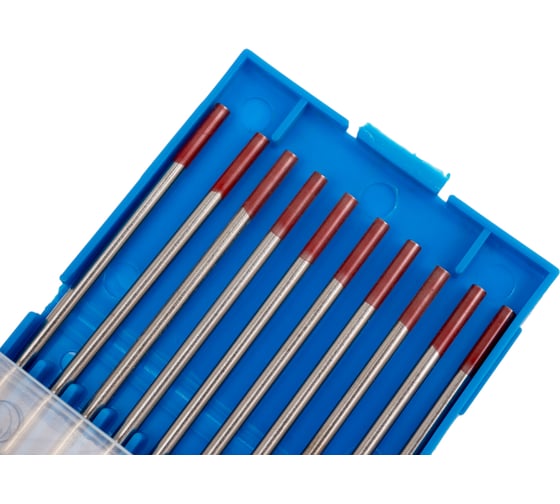 Изображение товара Электроды для сварки вольфрамовые WT-20 2.4х175 мм, 10 шт GROVERS Y24070053