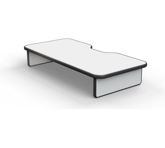 Изображение товара Подставка для монитора и акустической системы VMMGame BASE LIGHT BLACK BS-1WBK