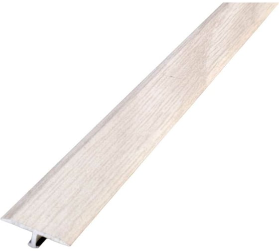 Изображение товара Стык РУССКИЙ ПРОФИЛЬ Т-образный, 18 мм, 1.8 м, ясень серый, 10 штук 4680427086045