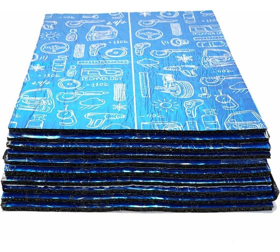 Изображение товара Многослойная шумоизоляция Dreamcar Best 5 33x25см, 10 листов в пачке DC-000-0926689P1280