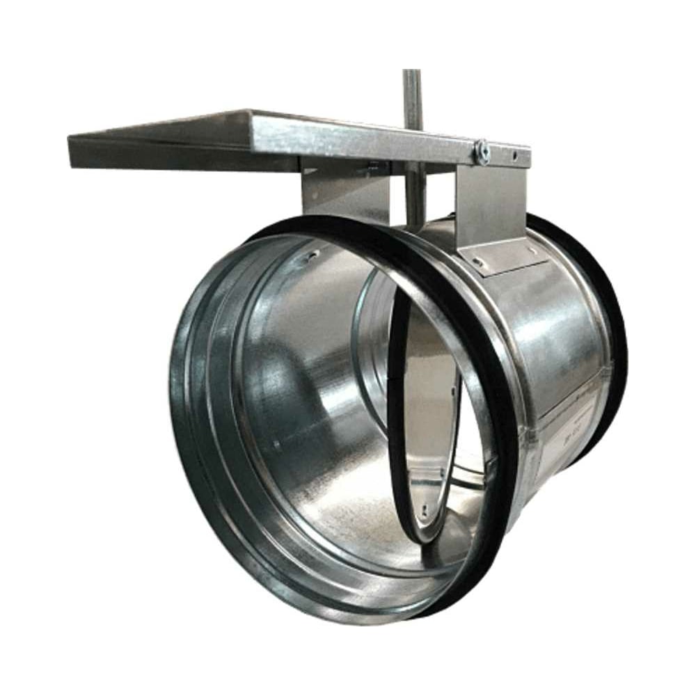 Изображение товара Клапан воздушный с площадкой zsk-400 Diaflex автоматический для вентиляции