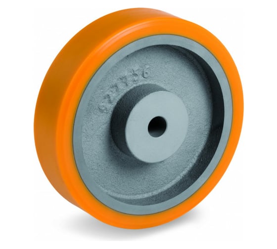 Изображение товара Колесо приводное с возможностью расточки оси (300 мм; 2000 кг; полиуретан TR/чугун) Tellure rota 641108