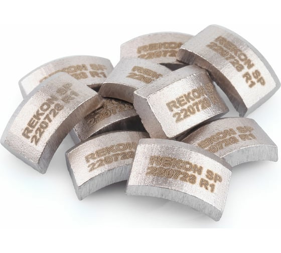 Изображение товара Cегмент Soft Pro для алмазных коронок 25-28 мм (10 шт; R1; 16x3.5x10 мм) REKON 045001-10