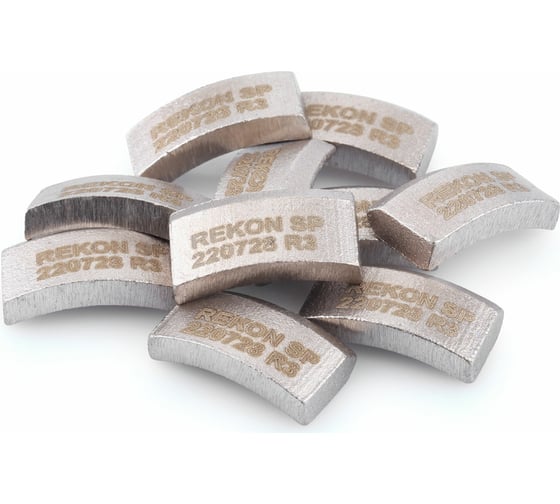 Изображение товара Cегмент Soft Pro для алмазных коронок 42-46 мм (10 шт; R3; 19x3.5x10 мм) REKON 045003-10