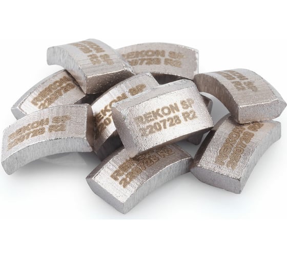 Изображение товара Cегмент Soft Pro для алмазных коронок 30-36 мм (10 шт; R2; 16x3.5x10 мм) REKON 045002-10