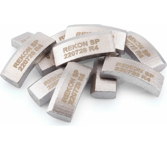 Изображение товара Cегмент Soft Pro для алмазных коронок 52-56 мм (10 шт; R4; 24x4.0x10 мм) REKON 045004-10