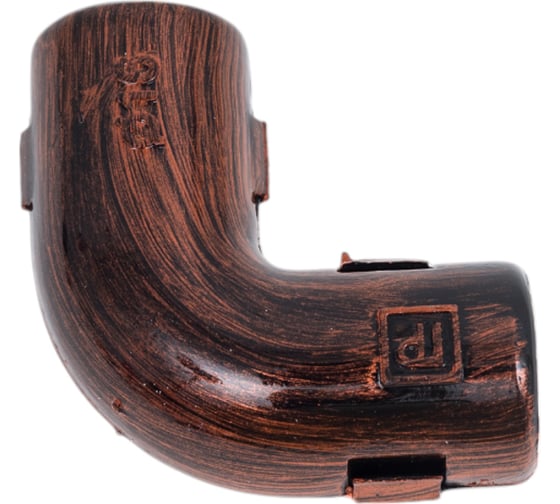 Изображение товара Соединительный угол Bironi 90 град. для труб, пвх, цвет медный век (5 шт/уп) BTU1-16-16-5