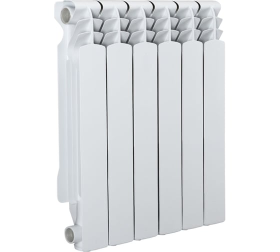 Изображение товара Алюминиевый радиатор Azario 6 секций AL500/100/6 00078378