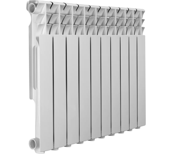 Изображение товара Алюминиевый радиатор Azario 10 секций AL500/80/10 00078375